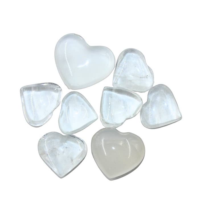 Crystal Heart - Clear Quartz for wholesale by Earths Elements Wholesale