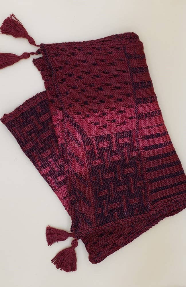 WUAMAN - Alpaca – wholesale Scarf – Women's – Baby Alpaca Scarf | Tie Dye | Ombre | Fall1