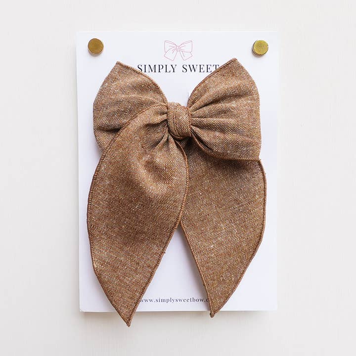 Saddle Up - Edged Bow for wholesale by Simply Sweet Bow