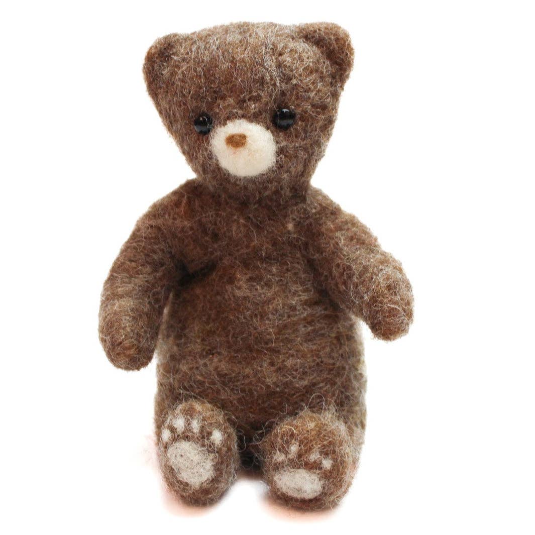 The Makerss – wholesale Craft sewing kit – Papa Cuddle Small Needle Felt Kit2