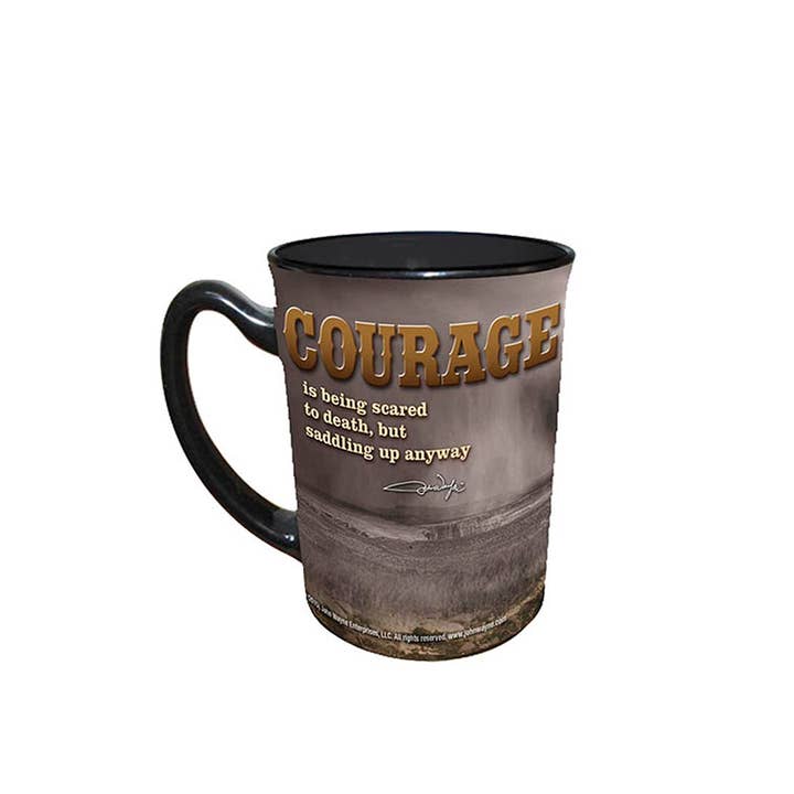 MID-SOUTH PRODUCTS - Wholesale Coffee Mug - John Wayne Mug - Courage