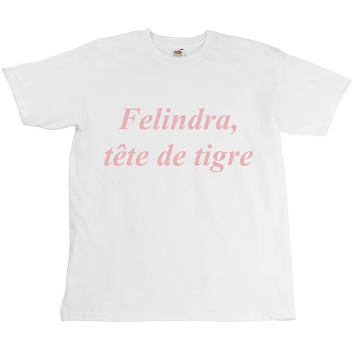 Felindra, tijgerkop Tee - Unisex - Digitale Print voor wholesale door Roukeys