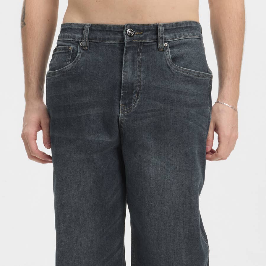 Hydroponic - Vente Jean – homme - Wisdom DNM 03 - Denim Noir0