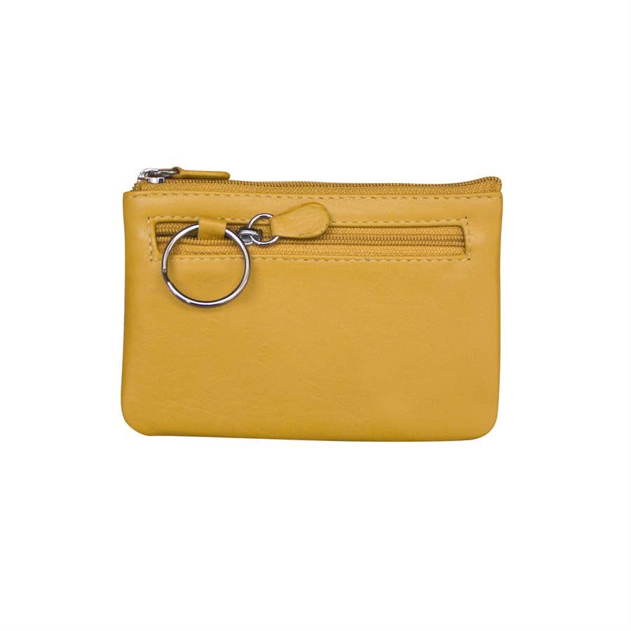 ili New York – wholesale Coin purse – Women’s – 6413 Leather Coin Purse With Key Ring19