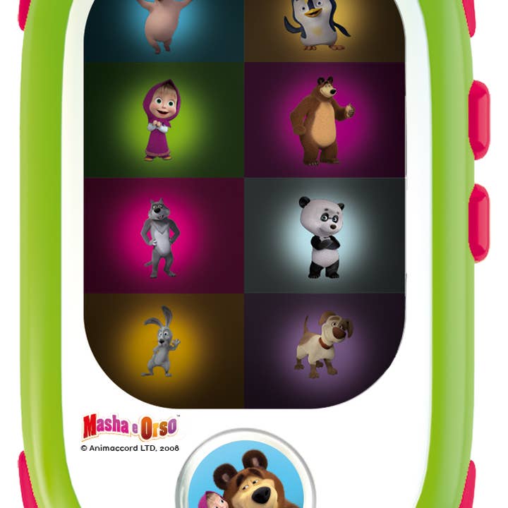 Masha Baby Smartphone Led per la vendita all'ingrosso da parte di Liscianigiochi IT