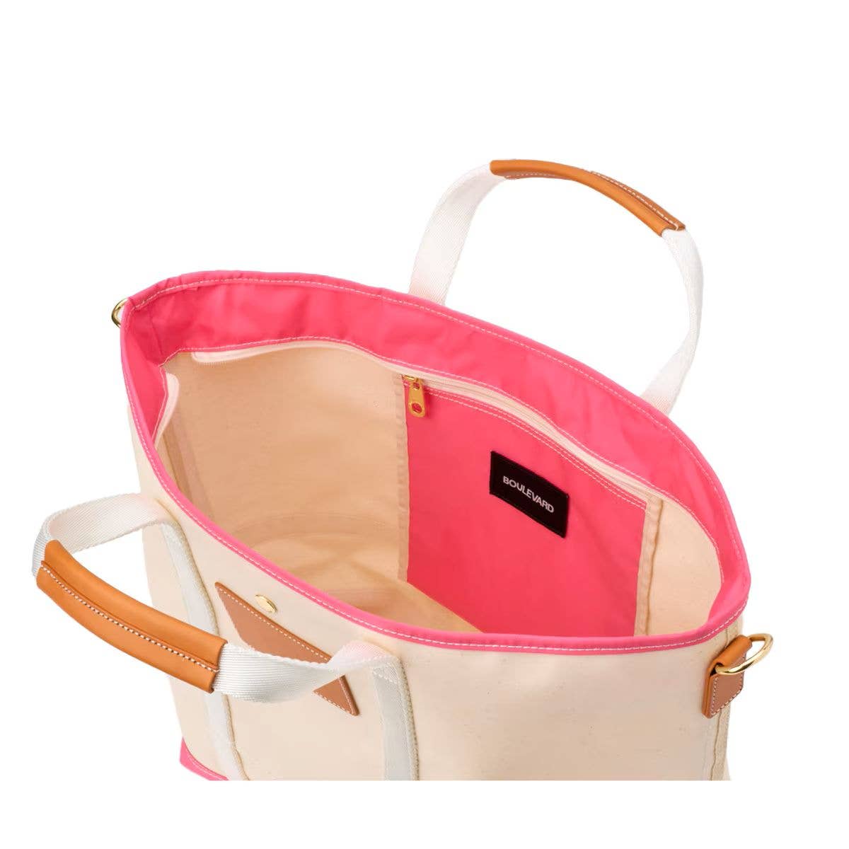 Boulevard - Wholesale Tote Bag - Women's - "Kennedy" Canvas Tote (Personalizable)3