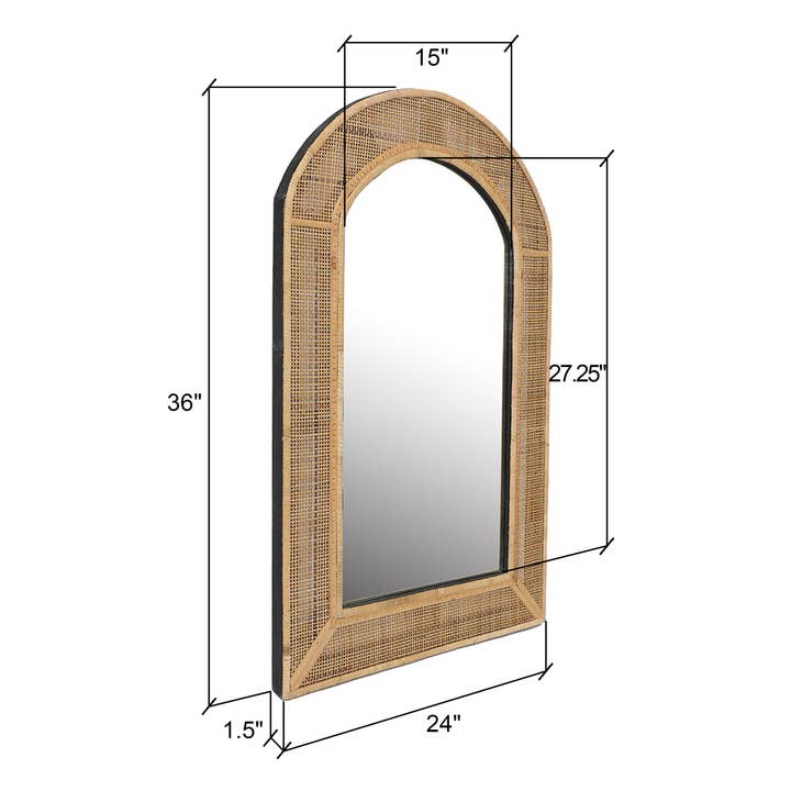 Aspire Home Accents - Wholesale Wall Mirror - Delara Mirror - 36"H x 24"W3