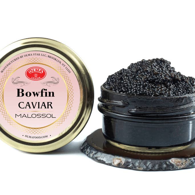 Bowfin Caviar for wholesale by OLMA Caviar