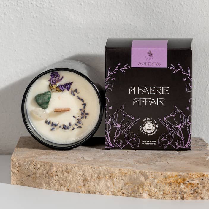 Bougie en cristal A Faerie Affair pour la vente par Lucid Works