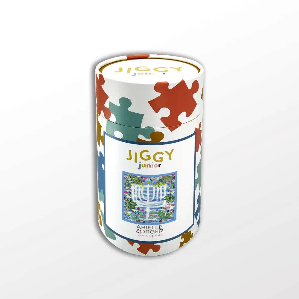 JIGGY Puzzles - Wholesale Puzzle - Kids - JIGGY Junior, Arielle Zorger Designs, Hanukkah Garden Party1