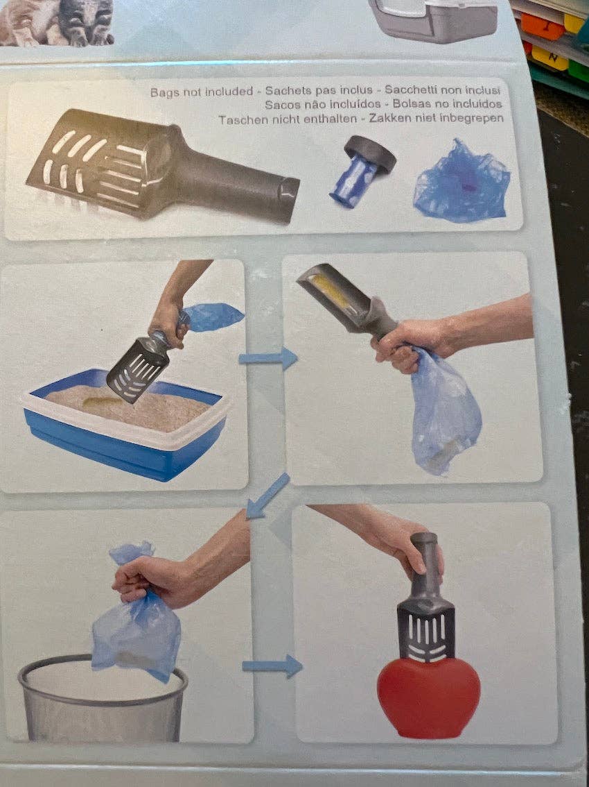 Victory Pet Products Ltd – wholesale Cat litter box – Happy Pet Cupido Cat Litter Scoop and Tidy1