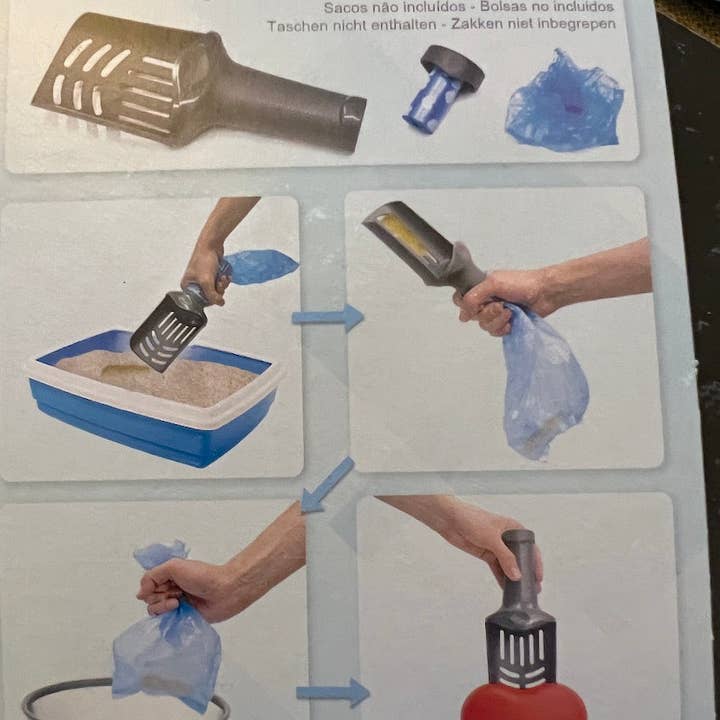 Victory Pet Products Ltd – wholesale Cat litter box – Happy Pet Cupido Cat Litter Scoop and Tidy1