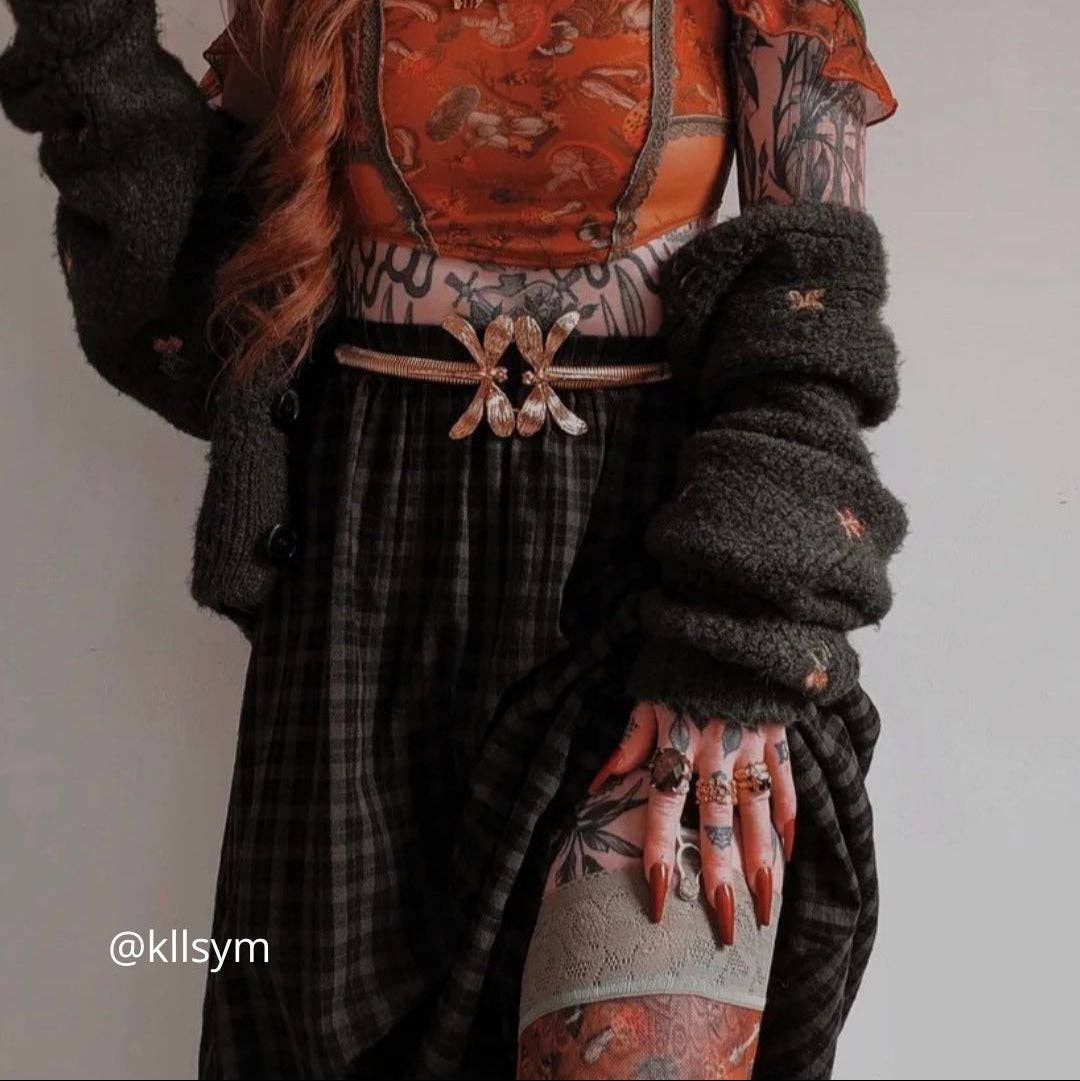 Mushroom Fairy Stay Up Stockings for wholesale on Faire9