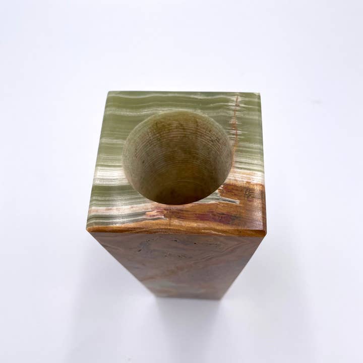 Page Imports - Wholesale Vase - 6" Square Vase - Marble and Onyx14