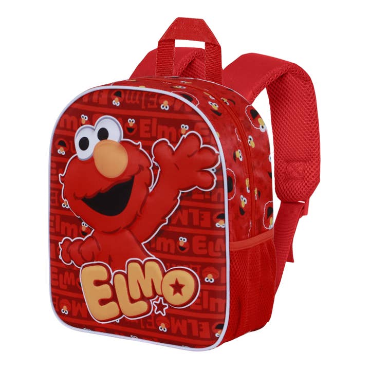 Barrio Sésamo Elmo Happy-Mochila 3D Elite para venta al por mayor de KARACTERMANIA