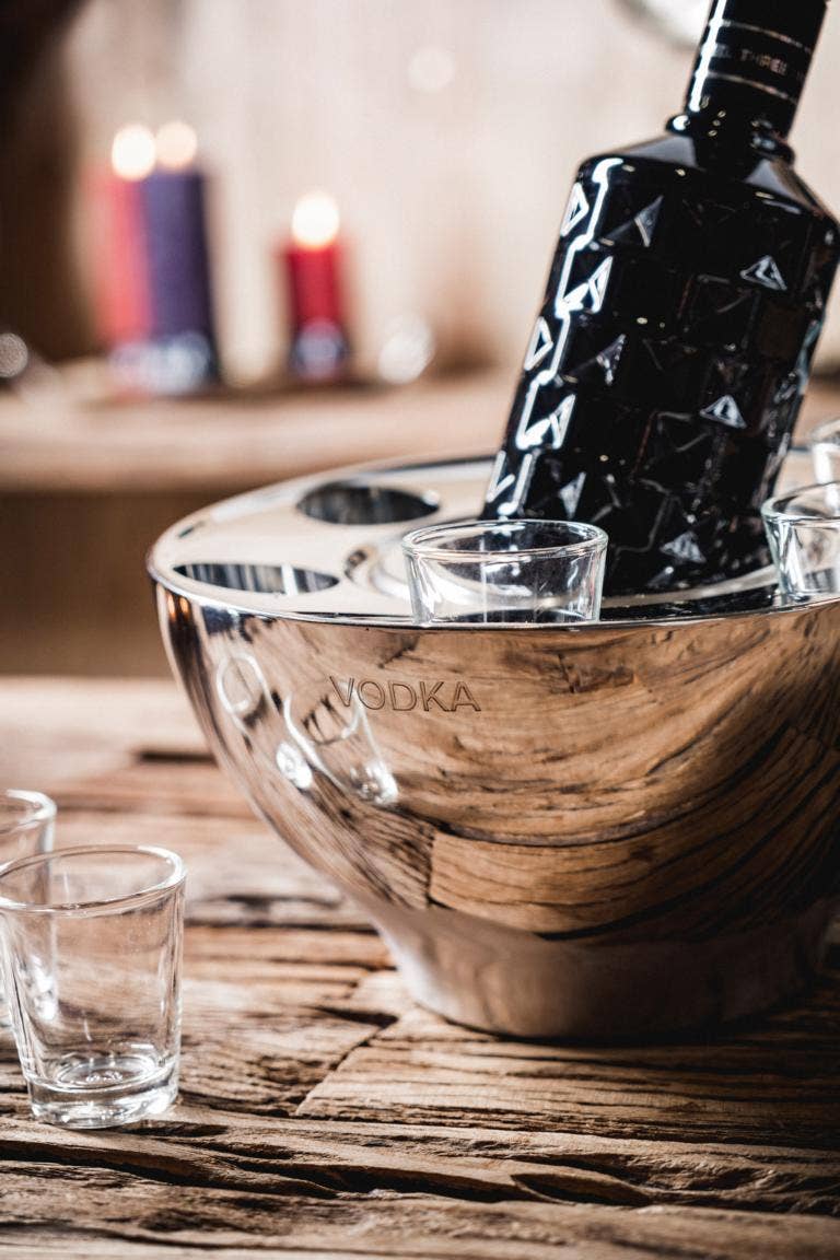 Michael & Philipp Noll e. K. - Vendita all'ingrosso Bicchieri da cocktail/superalcolici - Raffredda vodka in acciaio inox con 6 bicchierini11