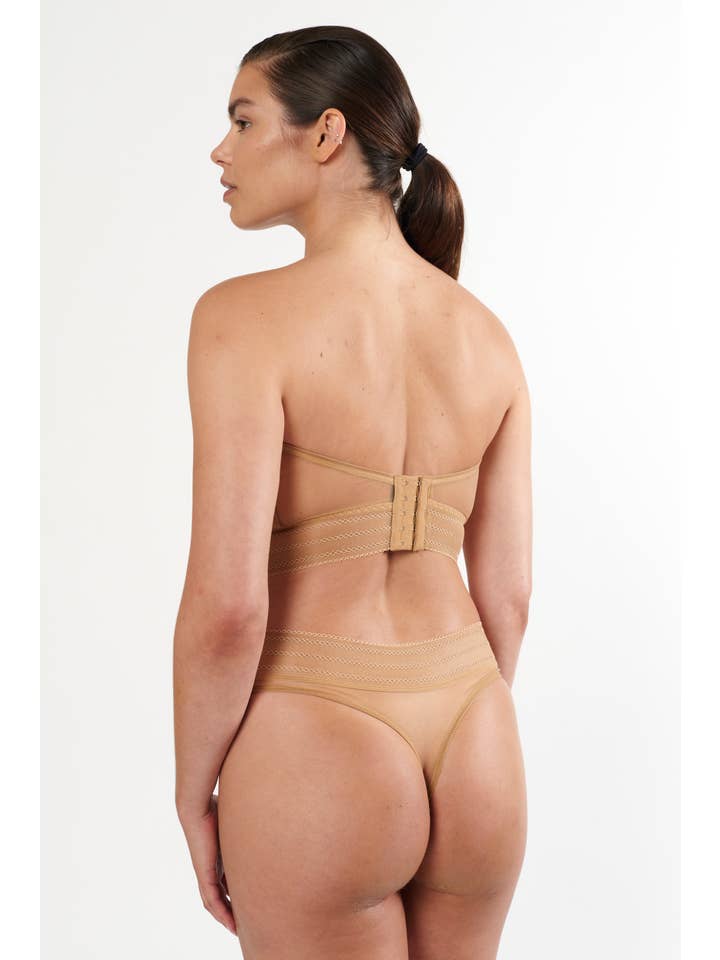 Else Lingerie - Vente Sous-vêtements – femme - String Bare à taille haute et ceinture large5