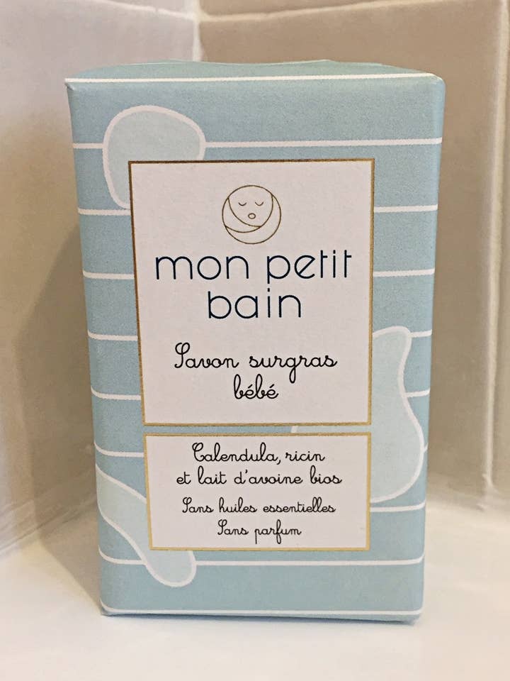 Sabonete orgânico para bebês por atacado de Mon Petit Bain