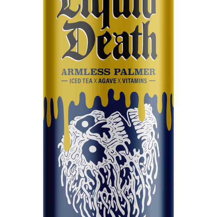 Grandpa Joe's Candy Shop - Wholesale Iced Tea - Liquid Death Dead Billionaire Iced Tea, 19.2oz Can