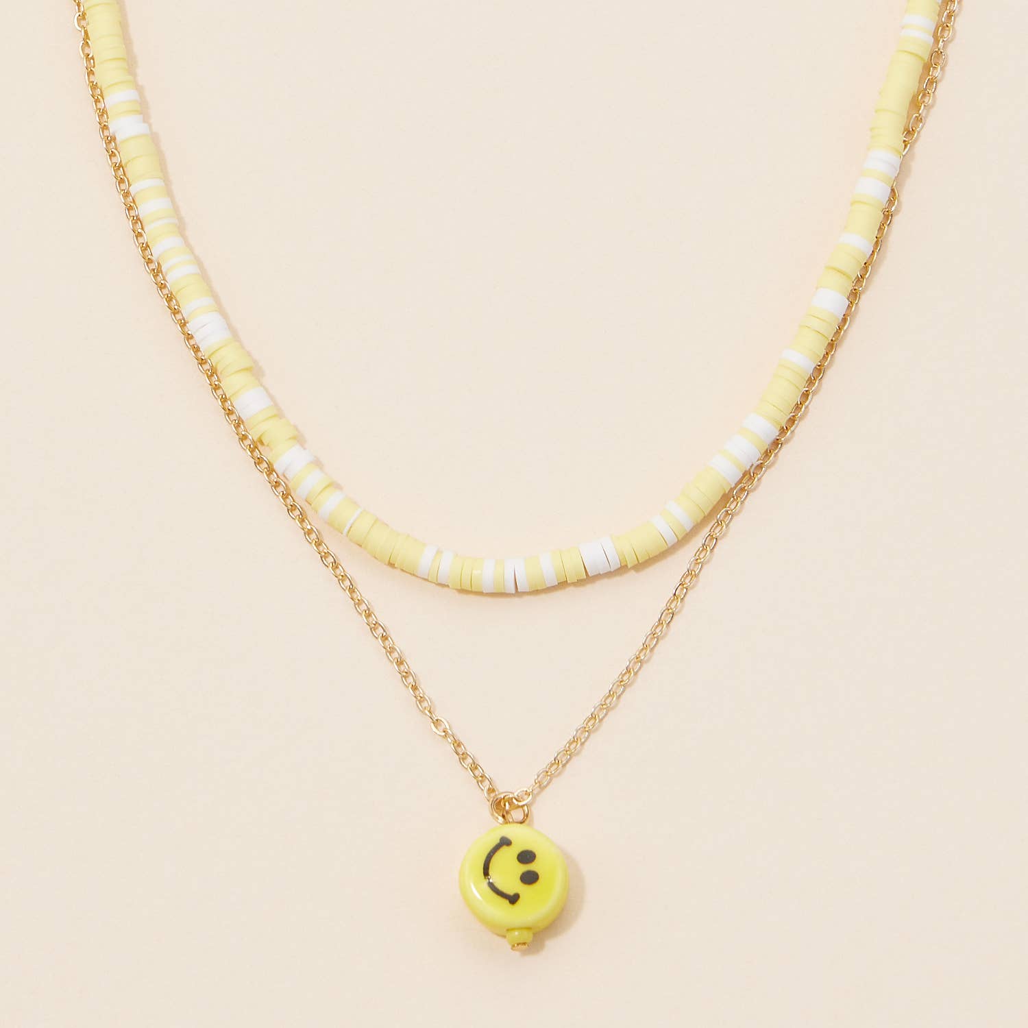 Lilla Haven – wholesale Pendant/charm necklace – Rubber Beaded Layered Necklace12