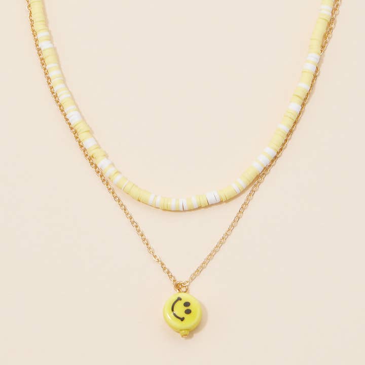 Lilla Haven - Vente Colliers à pendentif - Collier superposé de perles en caoutchouc12