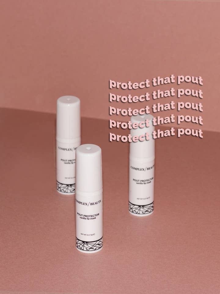 Pout Protector Vanilla Lip Masker voor wholesale door Complex Beauty