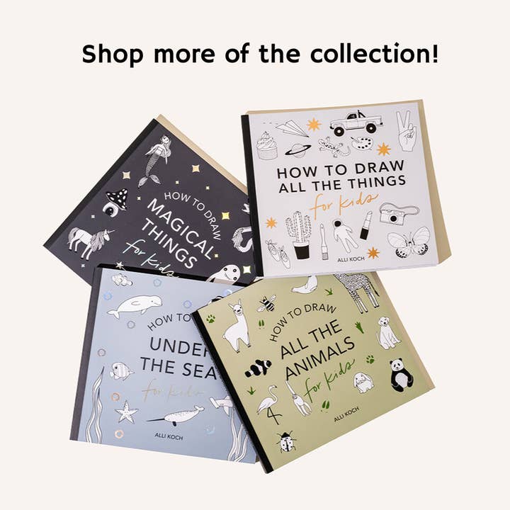 Paige Tate & Co. - Wholesale Baby and toddler book (0–2) - Under the Sea: How to Draw Book for Kids (Stocking stuffers)7