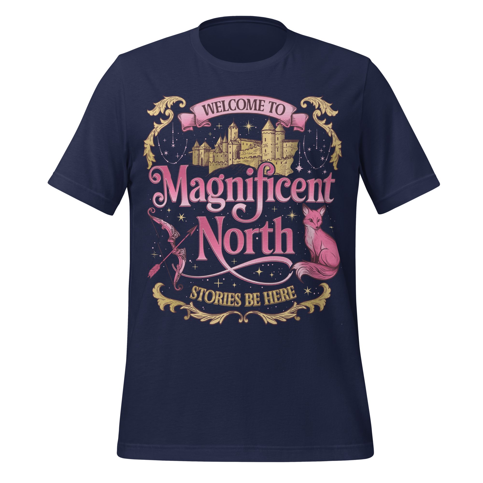 MagicMerchEmporium - Wholesale Screen Printed T-Shirt - Women's - Magnificent North Tee1