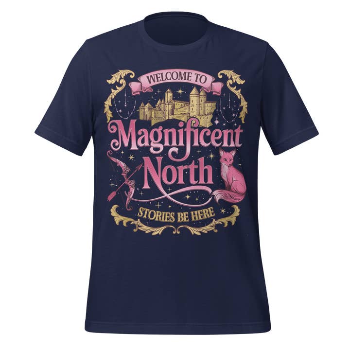 MagicMerchEmporium - Wholesale Screen Printed T-Shirt - Women's - Magnificent North Tee1