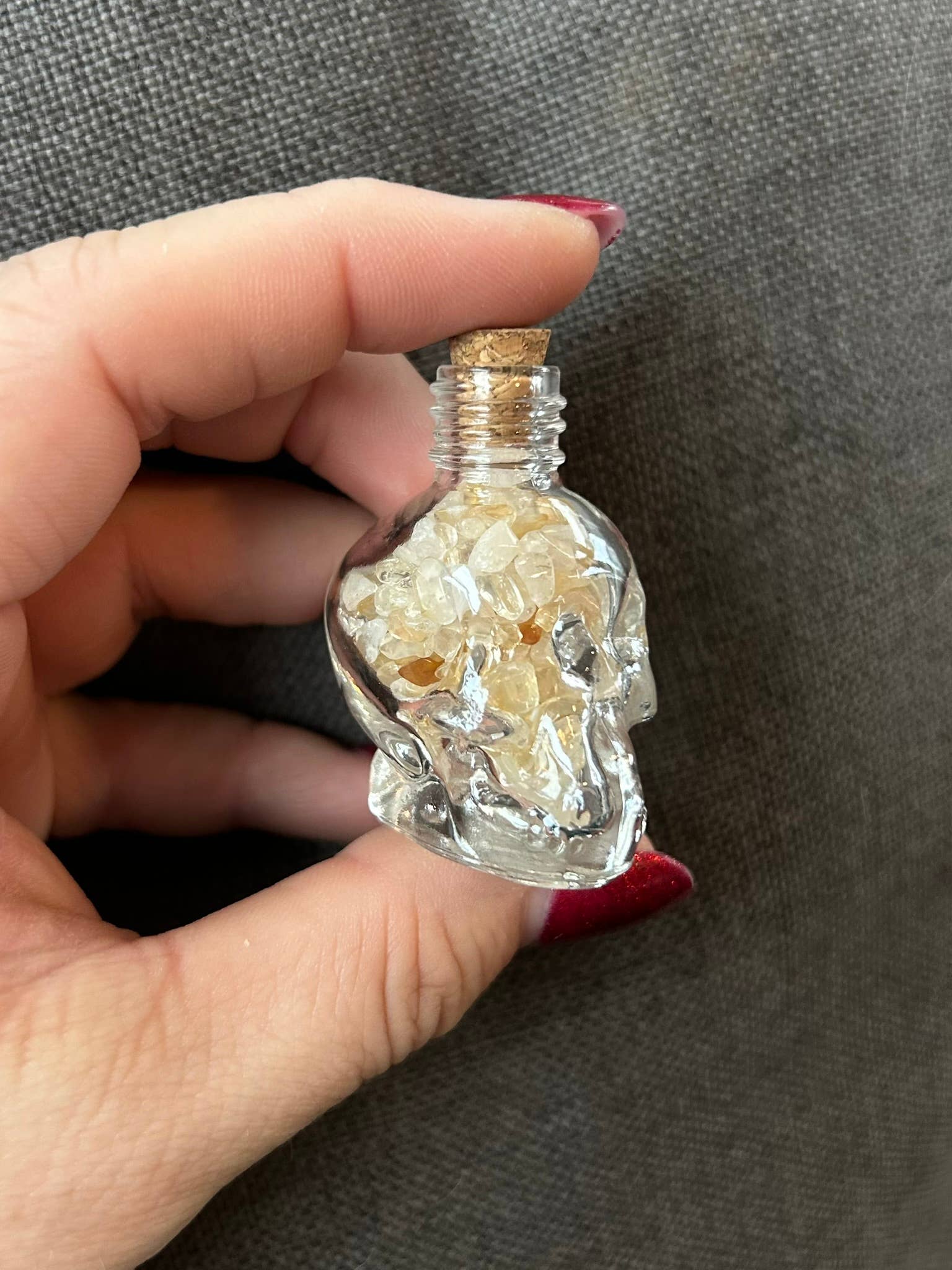 Atomic Alchemy - Wholesale Decorative Jar - Gemstone Skull Jars9