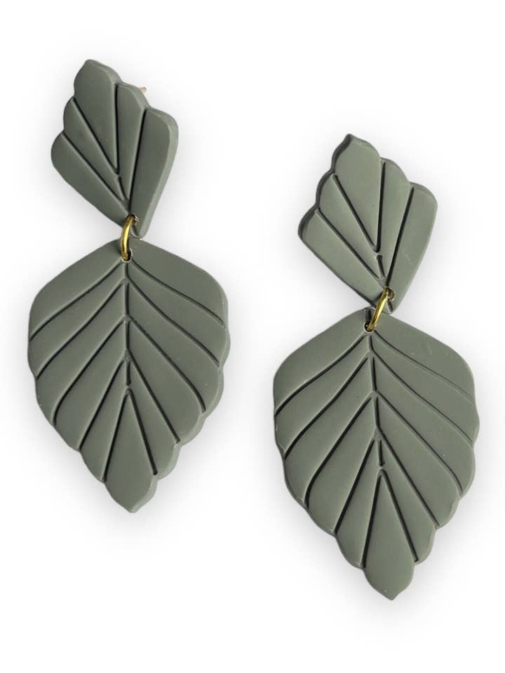 HANDCRAFTED - Ricci Abstract Polymer Clay Dangle Earring for wholesale by Cherry Casa