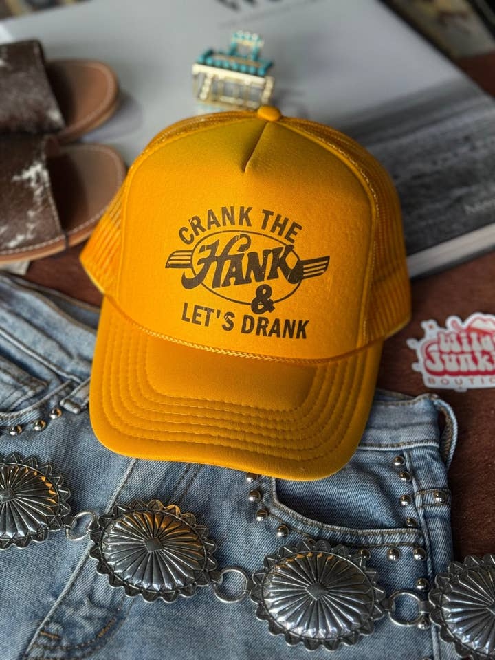 Gorra de Camionero Crank The Hank para venta al por mayor de Wild Junkie