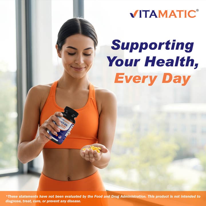 Vitamatic – wholesale Oral supplement/vitamin – Vitamatic MCT Oil Softgels 3000mg | 180 Softgels7