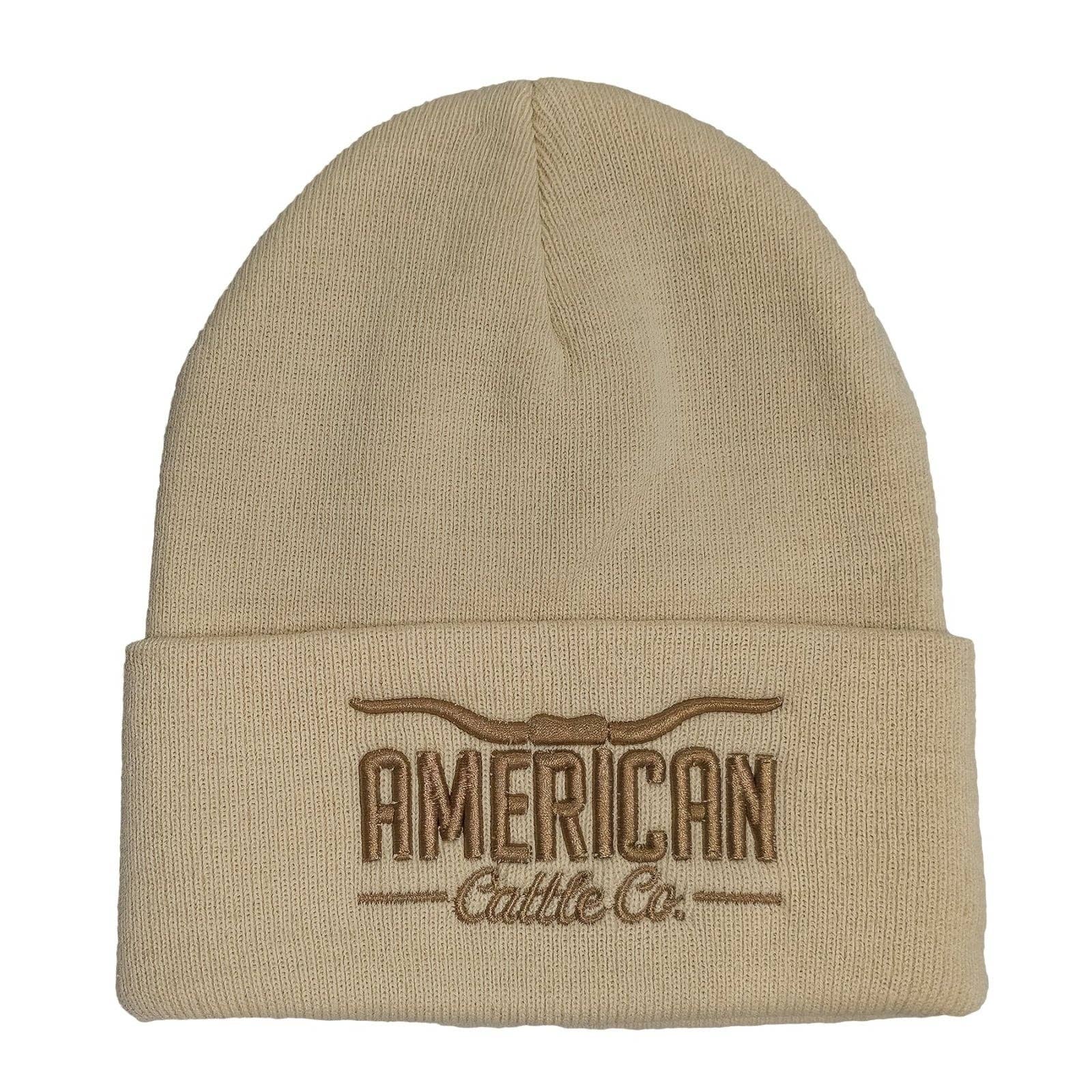 American Cattle Co - Wholesale Beanie - Unisex - Longhorn Beanie0