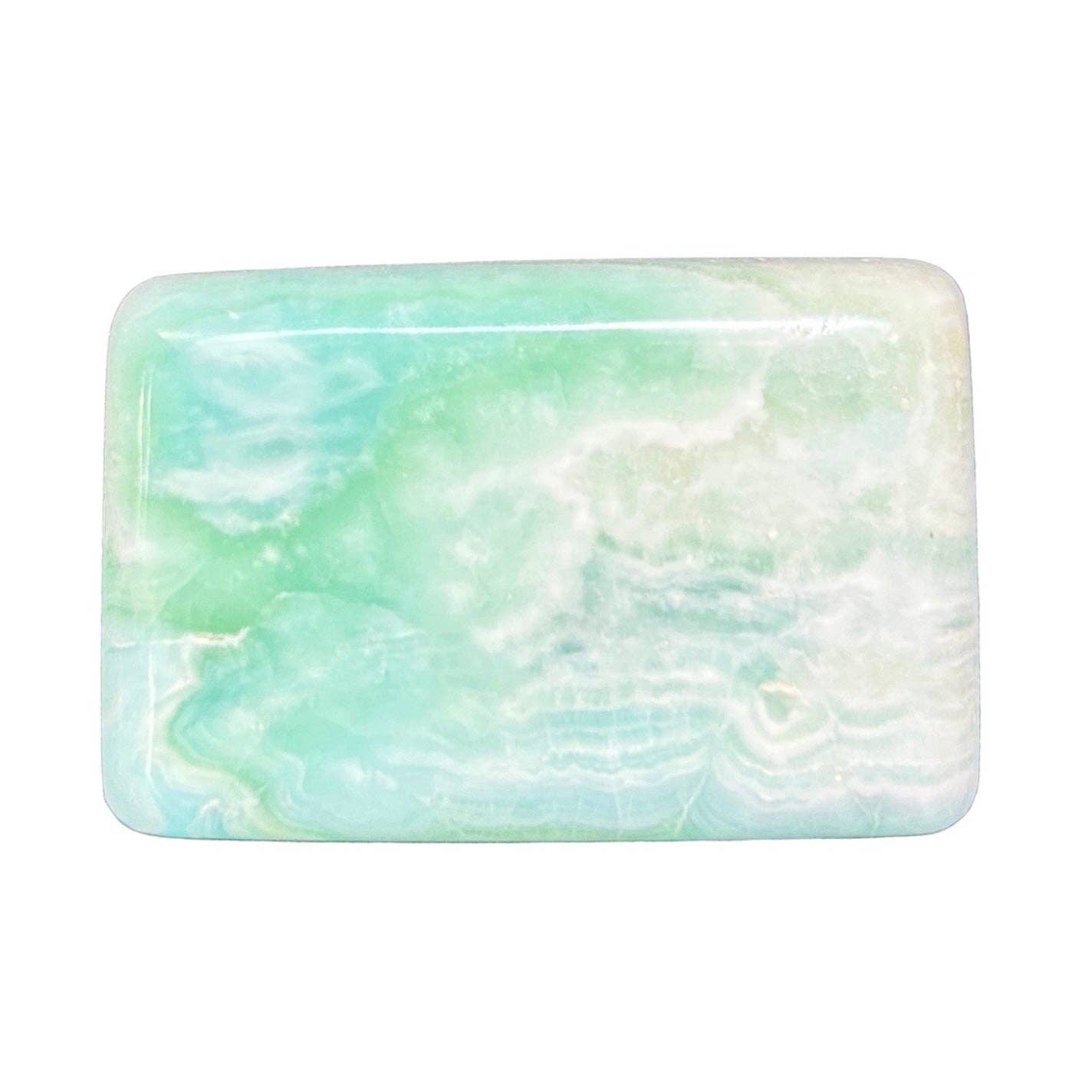 Quasar Gems USA - Vente Pierre et cristal de spiritualité - Savons rectangulaires en calcite des Caraïbes Pierre de paume 1KG/ 2,2lbs2