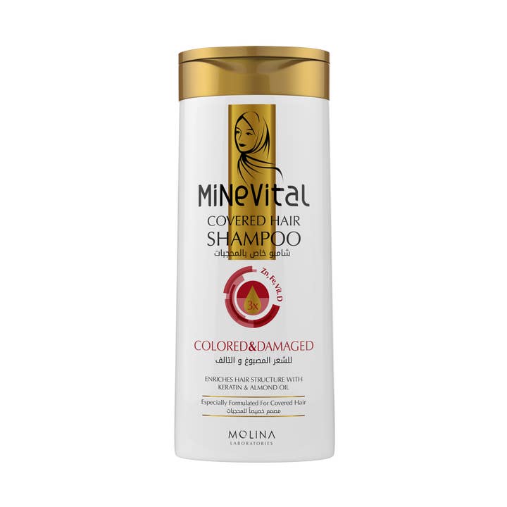 Shampooing Cheveux Couvert MineVital - Colorés & Abîmés pour la vente par MineVital
