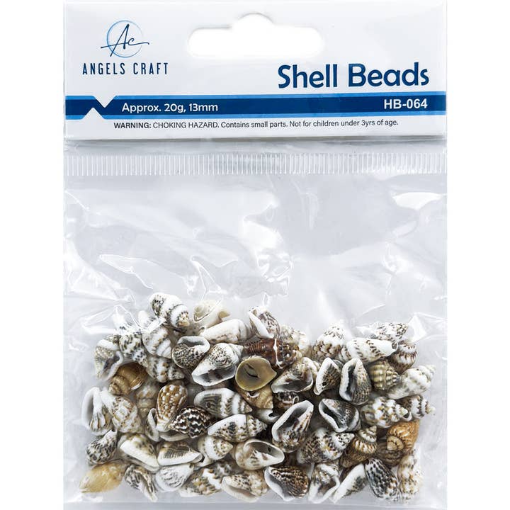 Angels Craft - Wholesale Beads - Assorted Small Sea Shell Conch Craft Beads