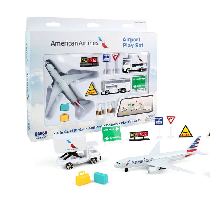 American Airlines Playset - Toy Car/Truck for wholesale by Daron Worldwide Trading