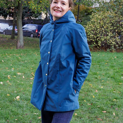 Patrón Nora - Abrigo - FR 34/56, US 2/24, UK 6/28 - Difícil para venta al por mayor de Coralie Bijasson