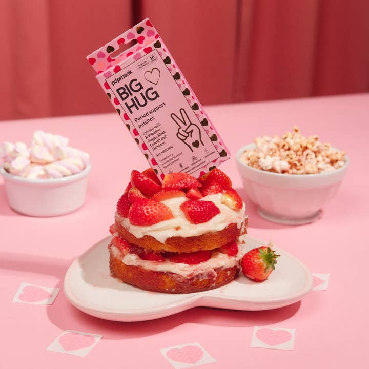 Popmask London - Wholesale Acne/Hydrocolloid Patch - Big Hug Topical Vitamin Period Support Patches – 10 Pack6