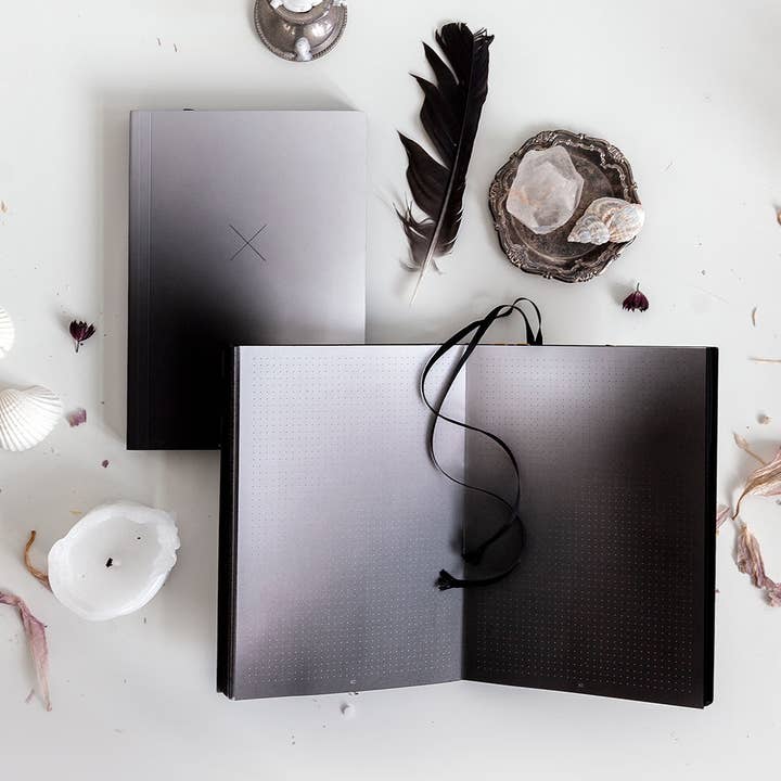 Aura notebook - Wholesale Notebook - Aura notebook A5 | MONOCHROME SLIM