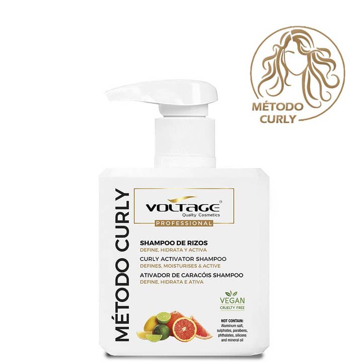 SHAMPOO RICCI METODO CURLY 500 ml per la vendita all'ingrosso da parte di Voltage Cosmetics