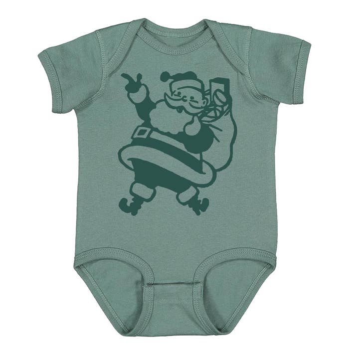 The Chester Drawer - Wholesale Screen Printed T-Shirt - Unisex - Retro Santa T-Shirt5