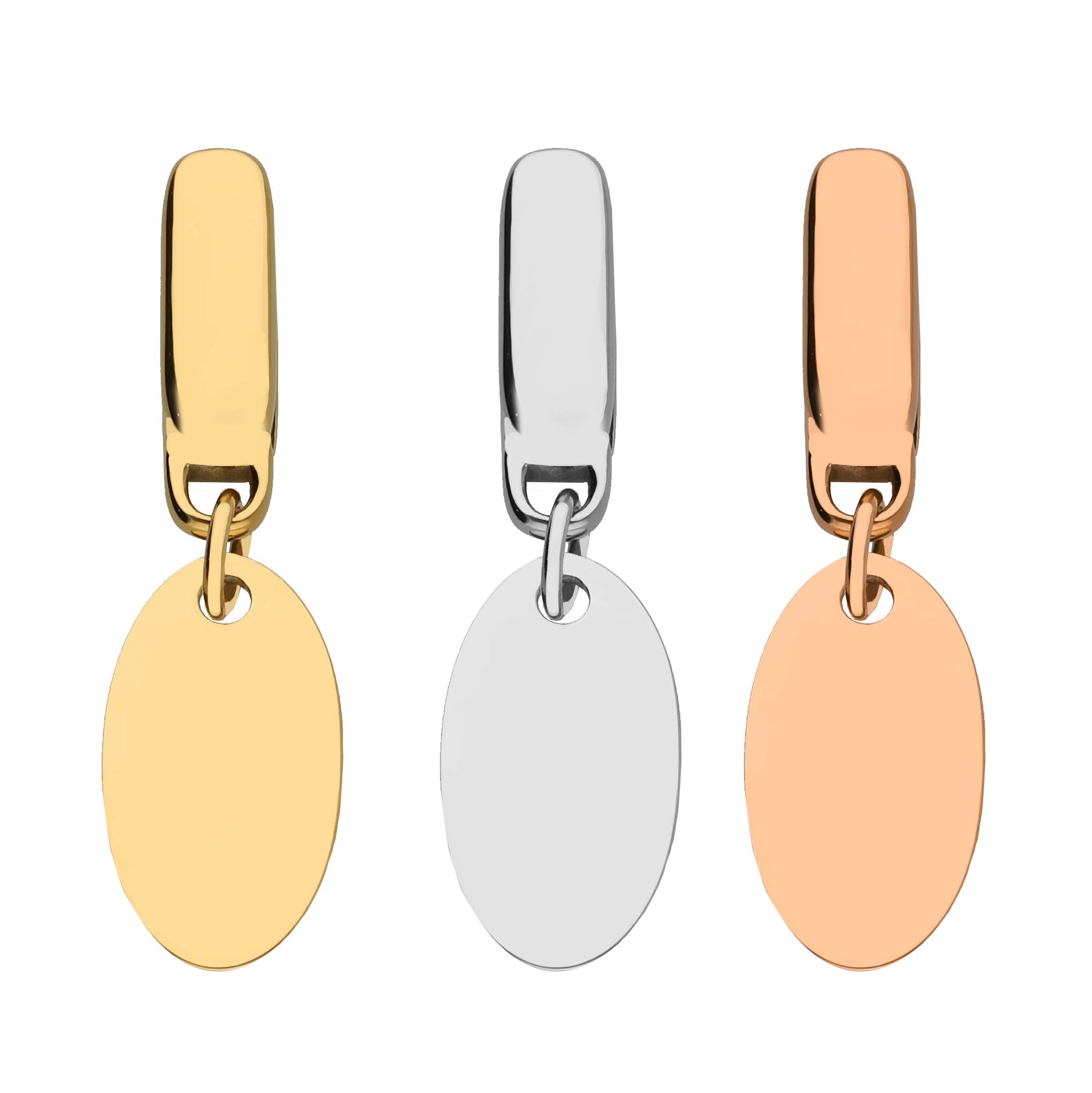 DUCETT - Wholesale Individual Charm/Pendant - Enkele rivoli naam bedel0