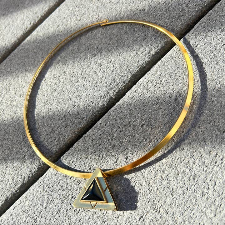 Zenith Halo Necklace - gold | DIPHDA for wholesale by DIPHDA