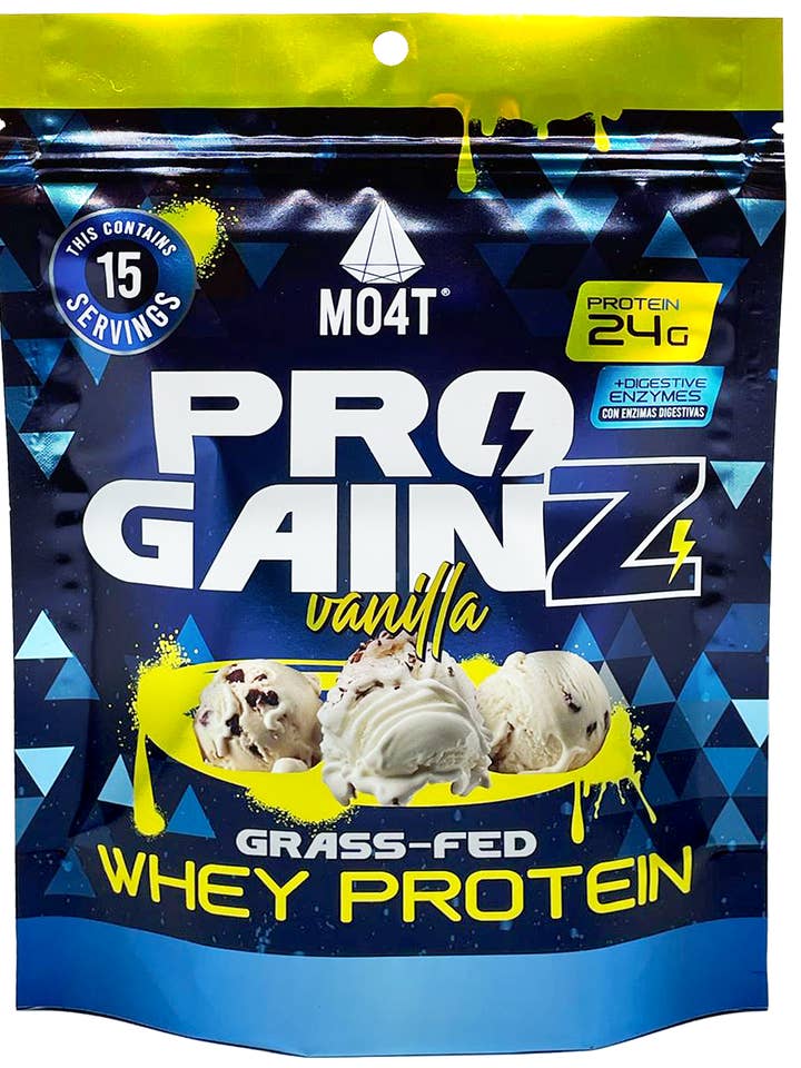 ProGainz Whey Protein Vanilla (15 Servings) for wholesale by MO4T