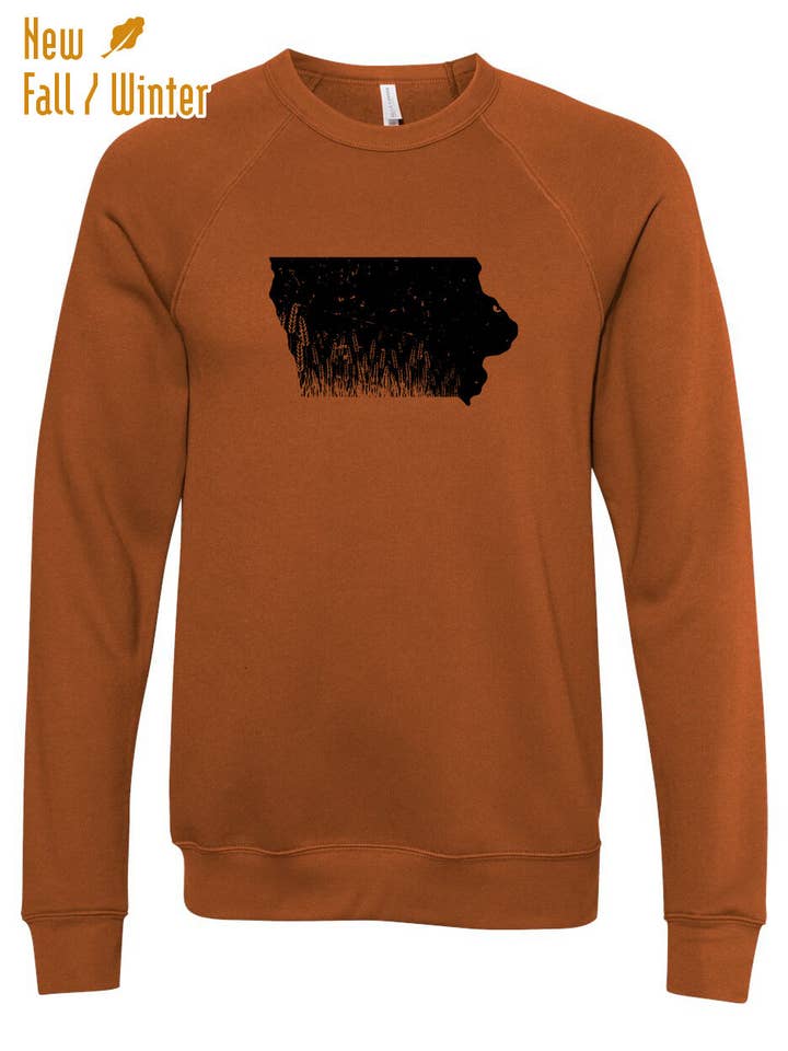 Moletom Iowa Prairie por atacado de Homeplace Apparel