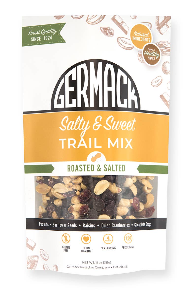 Germack Pistachio Company - Wholesale Trail Mix - Salty N Sweet Trail Mix (Rainbows End) - 11 oz0