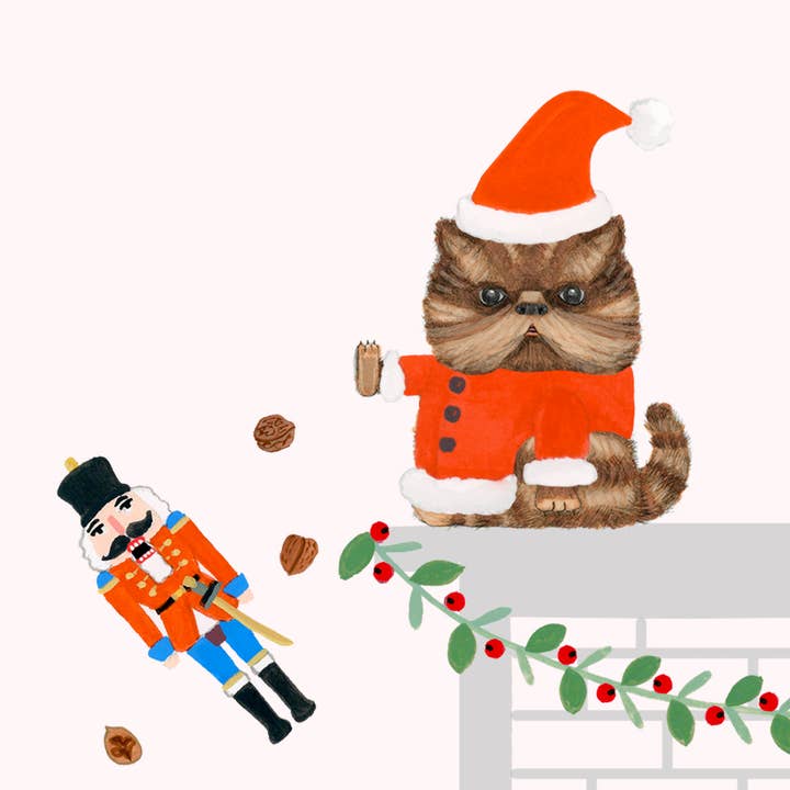 Dear Hancock - Wholesale Christmas Card - Nuts about the Holidays