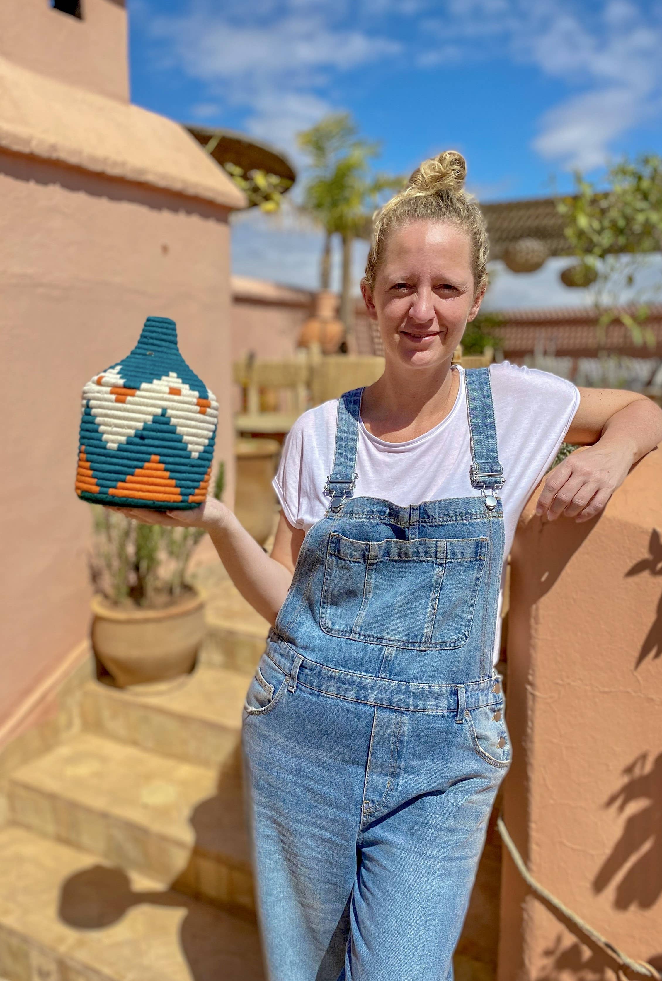 SOUK in the CITY - Vendita all'ingrosso Cestini - Piccoli cestini berberi colorati12